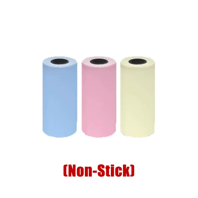 X6 Mini HD Portable Bluetooth Thermal Printer for Inkless Sticker Labels and Student Notes with Paper Included